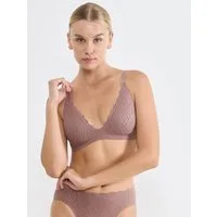 sloggi Bügelloser BH ZERO Feel Bliss THE UP Spitzenoptik, Lift-Up Effekt, mit herausnehmbaren atmungsaktiven Pads