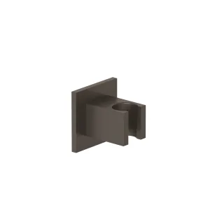 KLUDI-A-QA Wandhalter edge, starr Mattschwarz 6555939-00