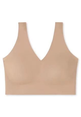 SCHIESSER - Bustier mit Pads maple - Gr. - 44