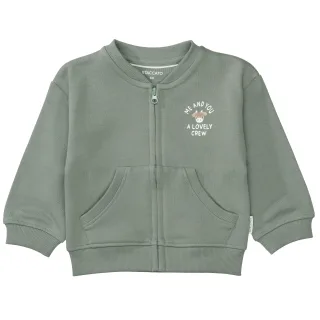 STACCATO - Kn.-Sweatjacke,oversized olive green - Gr. - 74