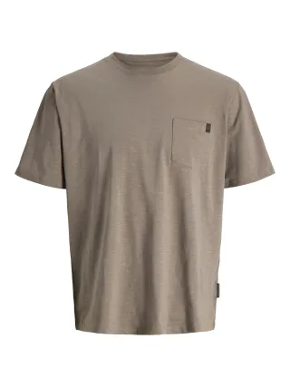 JACK&JONES - JJEDOVER SLUB TEE SS NOOS - Gr. - XXL