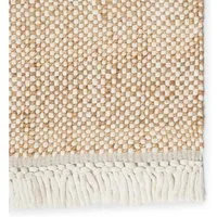 Elegant Floors Teppich Elegant Floors® Jute-Wolle Teppich Natur, Handgefertigtes Boho, Höhe: 9 mm