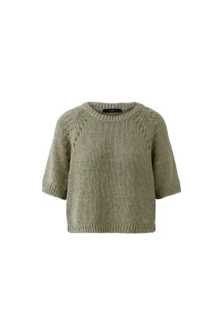 Oui - Pullover seagrass - Gr. - 42