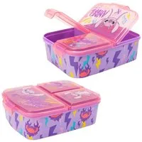 Disney Lunchbox Brotdose Angel 3 getrennte Fächer Stitch Lunch to Go Vesper Dose
