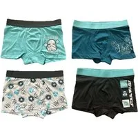 Star Wars Boxershorts 4er Pack Star Wars Kinder Boxershorts Stormtrooper Jungen Unterhosen
