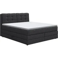 COTTA Boxspringbett Fort II, in verschiedenen Breiten erhältlich - auch als Familienbett!, inkl. Bettkasten und Topper