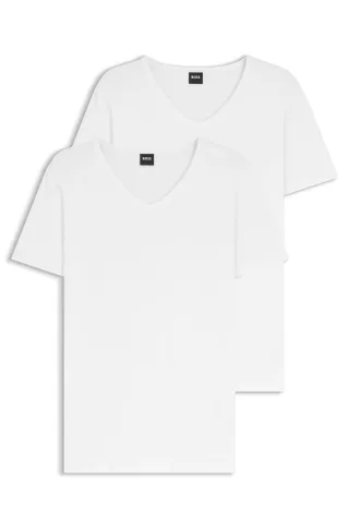 BOSS Menswear Black - TShirtVN 2P Modern White - Gr. - M