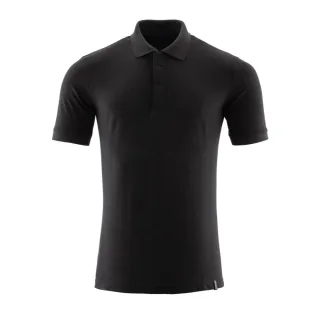 MASCOT Herren Polo-Shirt CROSSOVER Vollschwarz 6XL - 20183-961-90-6XL