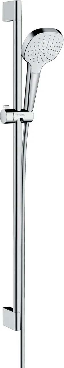 Hansgrohe Brausenset Croma Select E 1jet/Unica 900mm weiss/chrom, 26594400 26594400