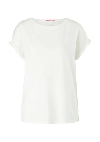 qs - T-Shirt creme - Gr. - S