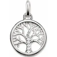 THOMAS SABO Kettenanhänger Lebensbaum-Design, mit Zirkonia
