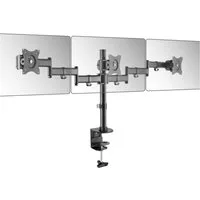 RICOO Monitor-Halterung TS5911, (bis 27 Zoll, 1-tlg., Tischhalterung 3 Monitore Monitorständer Bildschirm Halter schwenkbar)