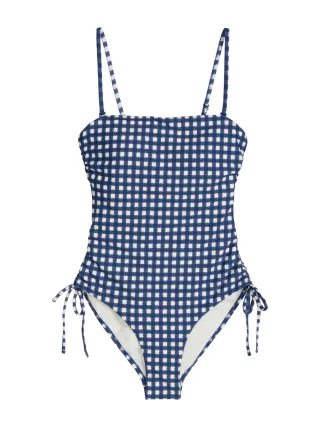 Marc O'Polo Damen Badeanzug ShinySchwimmanzug, Einteiler, Bademode