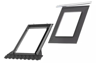 VELUX Austausch-Eindeckrahmen für alte VELUX Fenster (GGU/GPU/GGL/GPL/GZL/GHL) EZ 1000 mit BFX Folienanschluss