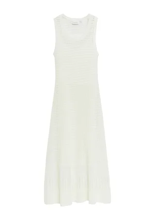 comma - Kleid creme - Gr. - 36