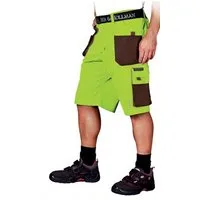 LEBER & HOLLMANN Arbeitsshorts KURZE Arbeitshose Sicherheitshose Schutzhose Hose NEU Farbwahl