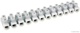 HERTH&BUSS Klemmleiste, 12-polig transparent - 50291032