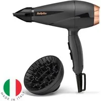 BaByliss Ionic-Haartrockner BaByliss Smooth Pro 2100 Haartrockner, 6709DE, 2100 W, 2100W, Fön mit Ionen-Technologie, Föhn mit Diffusor für Locken