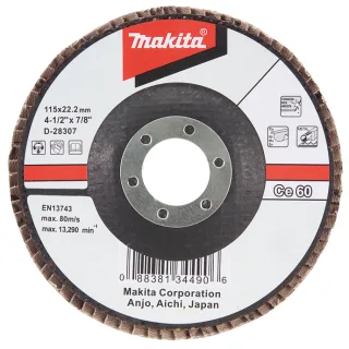 Makita Fächerschleifscheibe 125mm 40 - D-28335