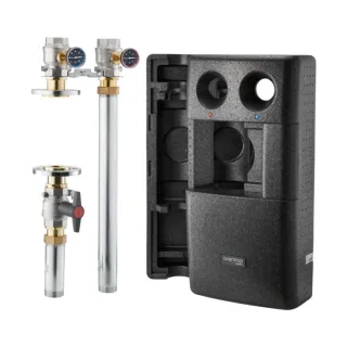 Oventrop Regumat Kessel-Anbindesystem 1358240 DN 40, ohne Pumpe, mit universeller Wärmedämmung