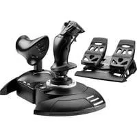 T.Flight Full Kit X, Set schwarz, T.Flight Hotas One + T.Flight TFRP Rudder Pedals
