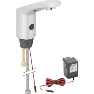Geberit HyTronic185 Waschtisch-Armatur Infrarot/Netz berührungslos Kalt-/Mischwasser 116135211