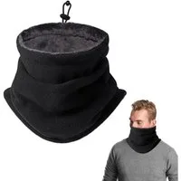 nsihing Multifunktionstuch Winter Halswärmer Für Herren Damen, Winter Loop Schal Weichem Fleece Halswärmer Winddicht Ski