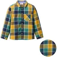 People Wear Organic Flanellhemd, bunt kariert, aus Bio-Baumwolle