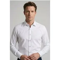 OLYMP Langarmhemd No 6 six super slim, Kentkragen, Businesshemd