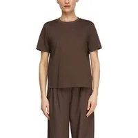 comma Kurzarmshirt Sommershirt - unifarben