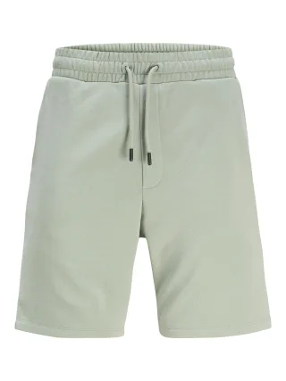 JACK&JONES - JPSTGORDON BRADLEY SWEAT SHORTS MID NOOS Iceberg Green - Gr. - M