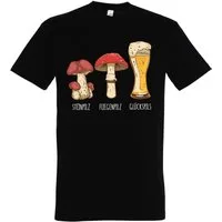 Youth Designz Print-Shirt Herren T-Shirt Glückspils mit lustigem Logo Aufdruck
