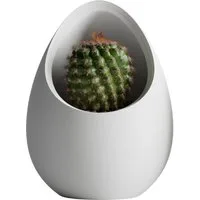 Shapes - Decorations Blumentopf Nuvia Planter – Inspired by the idea of a nest. (Topf und Einsatz), Two-Tone Design