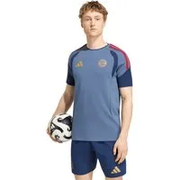 adidas Performance T-Shirt FC Bayern München, Authentic T-Shirt Teamline, Herren, Blau