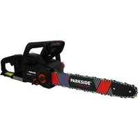 PARKSIDE PERFORMANCE® Akku-Kettensäge 40V Akku Kettensäge PPKSA 40-Li (ohne Akkus), 45,5 cm Schwertlänge, 2-Hand-Schutzschalter mit Ketten-Sofortstopp (0,12 Sek)