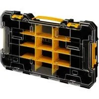 Organiser FATMAX PRO-STACK , Werkzeugkiste schwarz/transparent