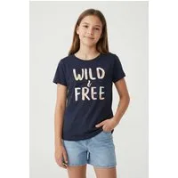 Name It T-Shirt NKFVANAYA SS TOP NOOS mit tollem Frontmotiv