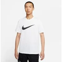 Nike Kurzarmshirt M NSW TEE ICON SWOOSH WHITE/BLACK