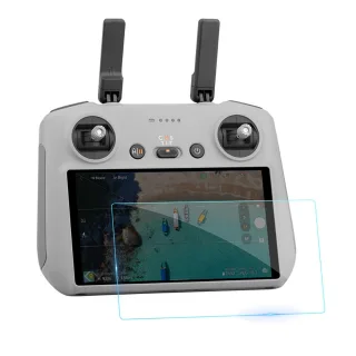 BRDRC RC / RC2 Remote Control Tempered Glass Protective HD AR Screen Enhancing Film Anti-Reflective Slim for DJI Mini 4