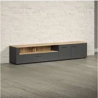 Home affaire Lowboard Estepona TV-Kommode (1 St), TV-Board, Breite 210 cm, Elegant und modern