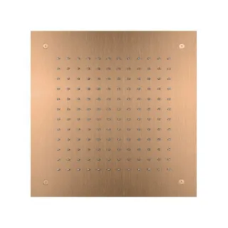 Herzbach Design iX PVD Regenbrause 21.638000.2.39 Copper Steel, 380x380mm, zum Deckeneinbau