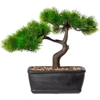 Kunstbonsai Bonsai Lärche Bonsai, Creativ green, Höhe 23 cm