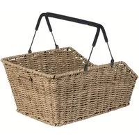 Basil Fahrradkorb Cento Rattan Look Multi 11337 Gepäckträgerkorb