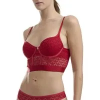 adidas Originals Bustier Logo-Spitze, feminin, elastisch, mit Bügel