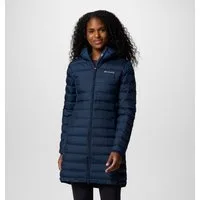 Columbia Daunenmantel Lake 22 II Down Long Hooded Jacket wasserabweisend, windabweisend, wärmeisolierende Daunenfüllung