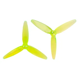 2 Pairs / 6 Pairs Gemfan 353D Zoe 3525 3.5 Inch 3-blades 3D PC Propeller 1.5mm 3 Holes for Small-sized Dual-rotor Freest