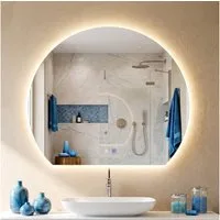 CLP Wandspiegel Badspiegel Baloni (1er), LED-Beleuchtung, 3 Lichtfarben, stufenlos dimmbar