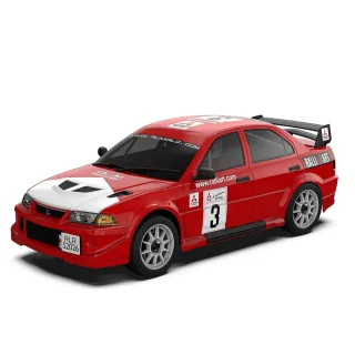 Rlaarlo SLEVO-07 for Mitsubishi EVO 6.5 TME Official Licensed 1/7 2.4G 4WD 90km/h 6S Brushless RC Rally Car with Gyro Al