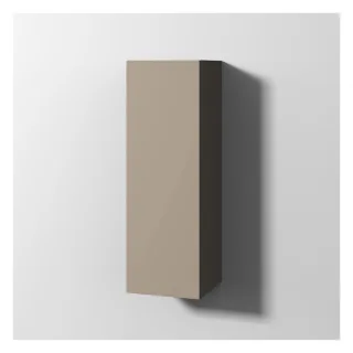 Sanipa Cubes Regalmodul mit 1 Tür, Sandgrau-Matt, CT12267 CT12267