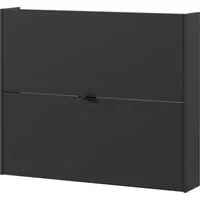GERMANIA Schuhschrank Ameca (1-St) für schmale Flure, Tiefe: 18cm, Soft-close, Breite: 100 oder 140 cm